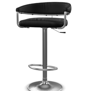 High bar stool leather