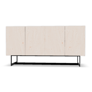 Wooden panel Tv stand